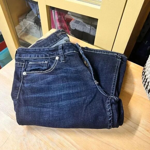 Buckle Black Skinny Jeans Dark Wash EUC  25 x 32 #YT16 - Picture 1 of 5